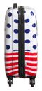 American Tourister Disney Legends Spinner 65 / 24 Alfatwist Trolley Mickey Blue Dots