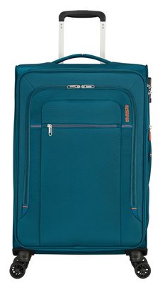 American Tourister Crosstrack Spinner 67 / 24 TSA EXP Trolley Navy / Orange