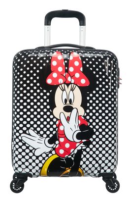 American Tourister Disney Legends Spinner 55 / 20 Alfatwist 2.0 Trolley Minnie Mouse Polka Dot