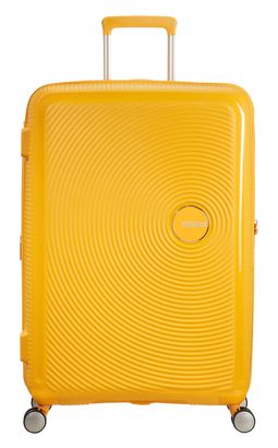 American Tourister Soundbox Spinner 77 / 28 TSA EXP Trolley Golden Yellow