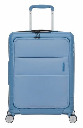 American Tourister Hello Cabin Spinner 55 / 20 TSA Trolley Blue Heaven