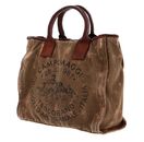 CAMPOMAGGI Shopping Bag S Bronzo - T / Cognac + St. Nera