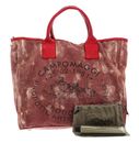 CAMPOMAGGI Shopping Bag S Bronzo - T / Rosso + St. Nera
