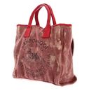 CAMPOMAGGI Shopping Bag S Bronzo - T / Rosso + St. Nera