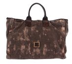 CAMPOMAGGI Crocus Shopping Bag L Bronzo - T / Moro + St. Nera