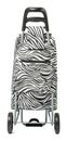 EPIC CityXShopping Trolley Ergo Shopping Trolley 46L Zebra
