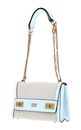 GUESS Katey Flap Shoulder Bag Natural / Aloe Palm
