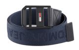 TOMMY HILFIGER TJM Webbing Belts Elevated Belt 3.5 W80 Blue TOMMY HILFIGER TJM Webbing Belts Elevated Belt 3.5 W80 Blue