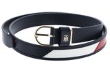 TOMMY HILFIGER TH Timeless Belt 2.5 Corporate W85 Blue