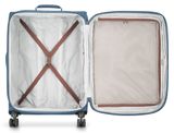DELSEY PARIS Maubert 2.0 4 Double Rolls Expandable Trolley 69 Blue DELSEY PARIS Maubert 2.0 4 Double Rolls Expandable Trolley 69 Blue