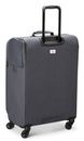 DELSEY PARIS Maubert 2.0 4 Double Rolls Expandable Trolley 69 Anthracite DELSEY PARIS Maubert 2.0 4 Double Rolls Expandable Trolley 69 Anthracite