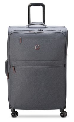 DELSEY PARIS Maubert 2.0 4 Double Rolls Expandable Trolley 79 Anthracite