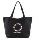 KARL LAGERFELD K / Pride Reversible Canvas Tote Black KARL LAGERFELD K / Pride Reversible Canvas Tote Black