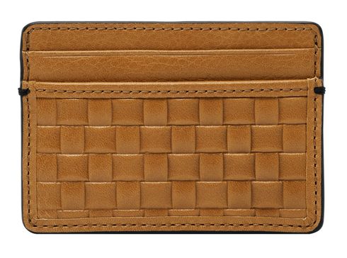 FOSSIL Bronson Card Case Sand