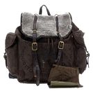 CAMPOMAGGI Zaino Backpack S V. Militare + T / Grigio + St. Nera