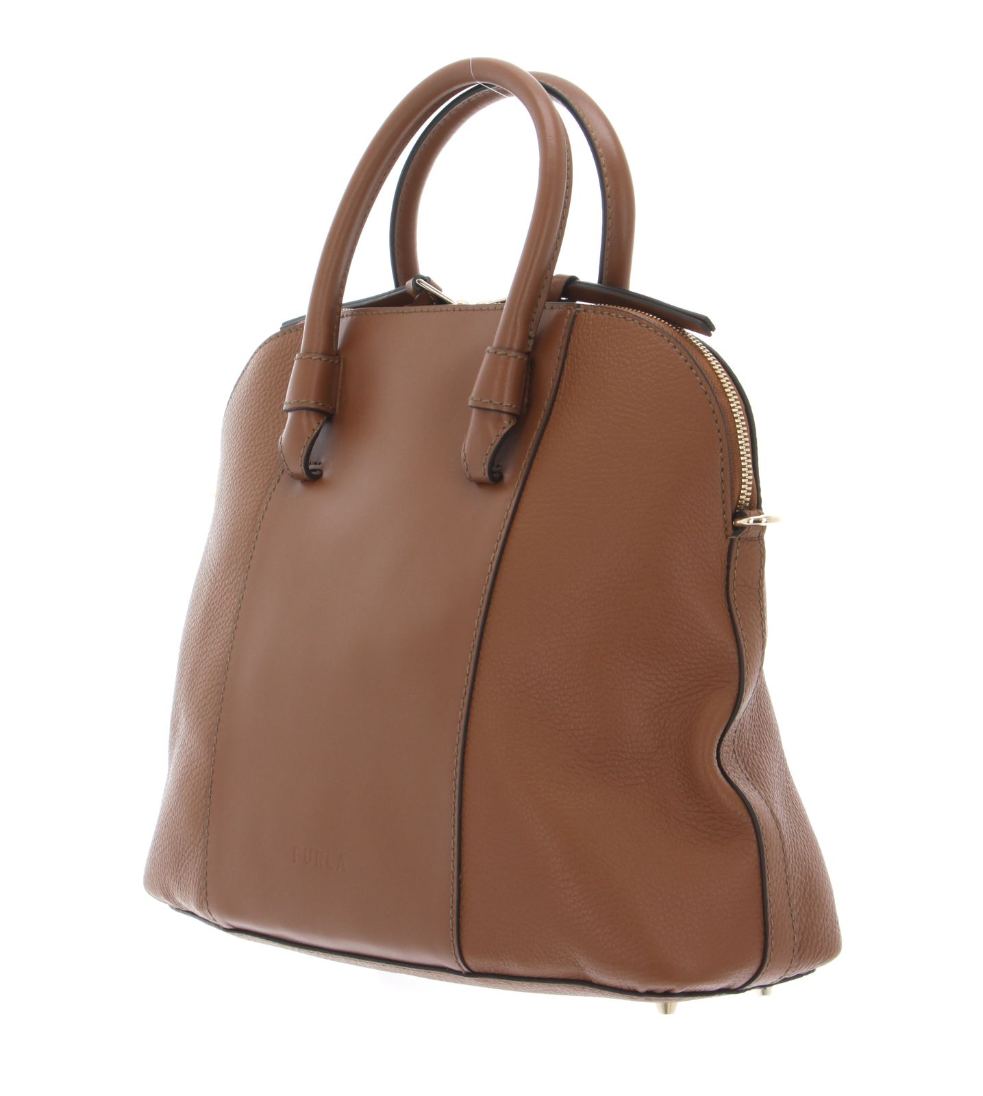 Furla Mia Stella S Dome Handbag in Brown