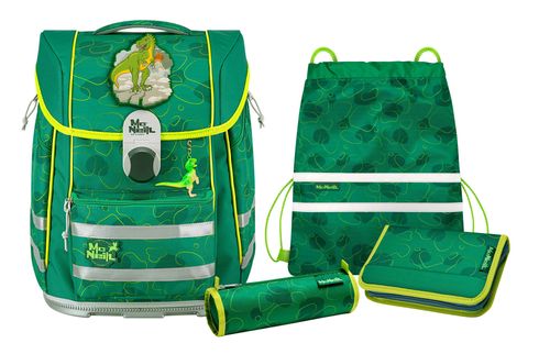 McNeill Biggy Schoolbag Set 5-teilig Dino