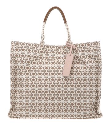 COCCINELLE Never Without Bag Jacquar Handbag Mult. Natur / Nocc