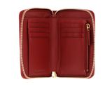 COCCINELLE Clivia Matelasse Zip Around Wallet Acero COCCINELLE Clivia Matelasse Zip Around Wallet Acero