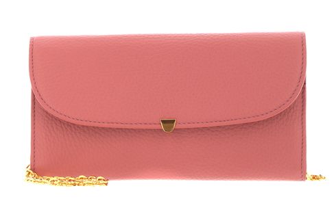 COCCINELLE Ida Mini Bag Wallet Grained Leather Camelia