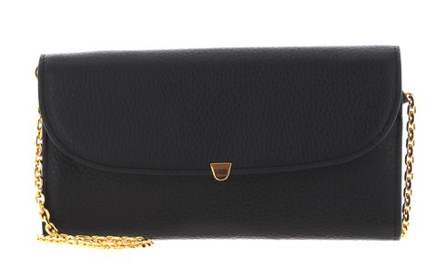 COCCINELLE Ida Mini Bag Wallet Grained Leather Noir