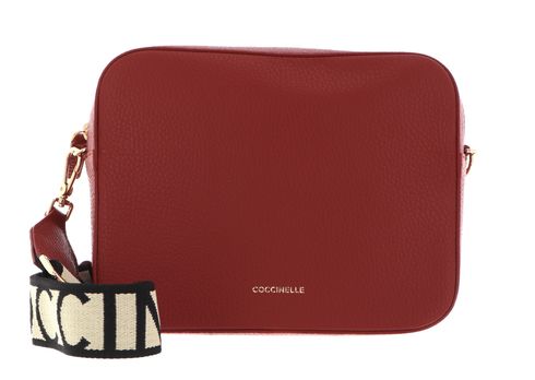COCCINELLE Tebe Crossover Bag M Acero