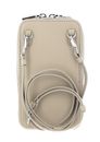 COCCINELLE Flor Matelasse Hi-Tech Phone Bag Gelso