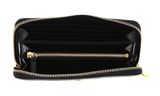 COCCINELLE Myrine Zip Around Wallet Noir COCCINELLE Myrine Zip Around Wallet Noir