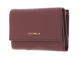 COCCINELLE Metallic Soft Wallet Grainy Leather Carruba COCCINELLE Metallic Soft Wallet Grainy Leather Carruba