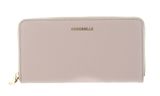 COCCINELLE Metallic Soft Zip Around Wallet Powder Pink COCCINELLE Metallic Soft Zip Around Wallet Powder Pink