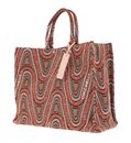 COCCINELLE Never Witout Bag J. Waves Handbag Mul. Brule / Brule COCCINELLE Never Witout Bag J. Waves Handbag Mul. Brule / Brule