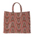 COCCINELLE Never Witout Bag J. Waves Handbag Mul. Brule / Brule COCCINELLE Never Witout Bag J. Waves Handbag Mul. Brule / Brule