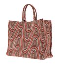 COCCINELLE Never Witout Bag J. Waves Handbag Mul. Brule / Brule COCCINELLE Never Witout Bag J. Waves Handbag Mul. Brule / Brule