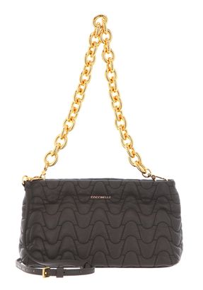 COCCINELLE Ophelie Matelasse Handbag Bark