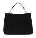COCCINELLE Liya Suede Handbag Noir / Noir COCCINELLE Liya Suede Handbag Noir / Noir