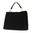 COCCINELLE Liya Suede Handbag Noir / Noir COCCINELLE Liya Suede Handbag Noir / Noir