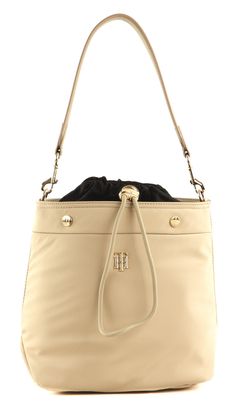 TOMMY HILFIGER My Tommy My Tommy Hobo Shoulder Bag Beige