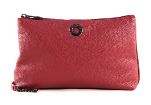 MANDARINA DUCK Mellow Leather Crossover Bag Rumba Red