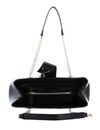 VALENTINO Divina Shoulder Bag M Nero / Gold