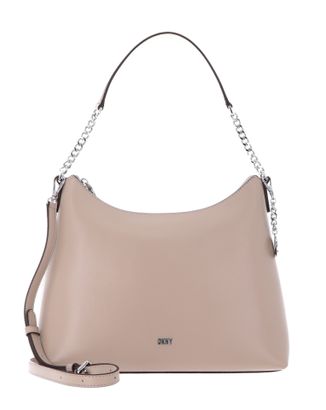 DKNY Bryant Conv Hobo Bag Toffee / Silver