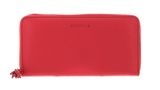 COCCINELLE Tassel Zip Around Wallet Ruby COCCINELLE Tassel Zip Around Wallet Ruby