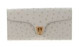COCCINELLE Beat Ostrich Wallet Gelso COCCINELLE Beat Ostrich Wallet Gelso
