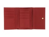 COCCINELLE Myrine Wallet Grained Leather Acero COCCINELLE Myrine Wallet Grained Leather Acero