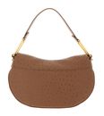 COCCINELLE Magie Ostrich Handbag Nocciola COCCINELLE Magie Ostrich Handbag Nocciola