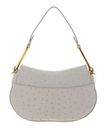 COCCINELLE Magie Ostrich Handbag Gelso