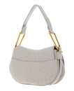 COCCINELLE Magie Ostrich Handbag Gelso