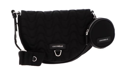 COCCINELLE Blaire Nyl. Mate Crossover Bag Noir / Noir