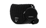 COCCINELLE Blaire Nyl. Mate Crossover Bag Noir / Noir COCCINELLE Blaire Nyl. Mate Crossover Bag Noir / Noir