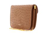 COCCINELLE Beat Ostrich Crossbody Nocciola COCCINELLE Beat Ostrich Crossbody Nocciola