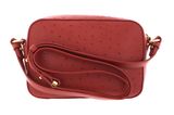 COCCINELLE Beat Ostrich Camera Bag Acero COCCINELLE Beat Ostrich Camera Bag Acero